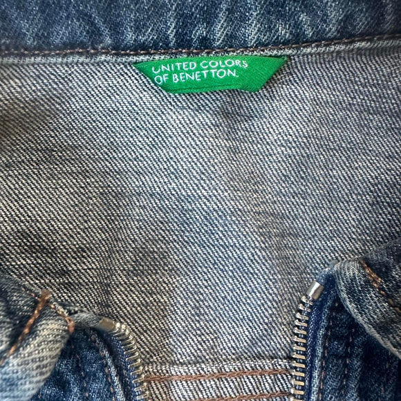 Colors of Benetton Denim Jacket – Utility Style, Made in Italy, S - Picture 5 of 8